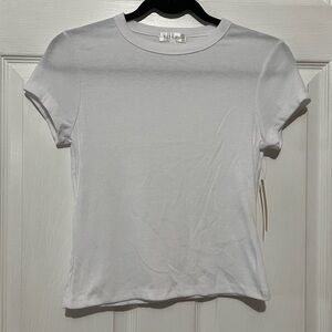 💗 *NEW* Riley &‎ James - Basic White Tee